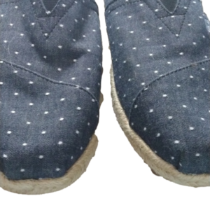 Tom's Polka Dot Flat Espadrille size 9